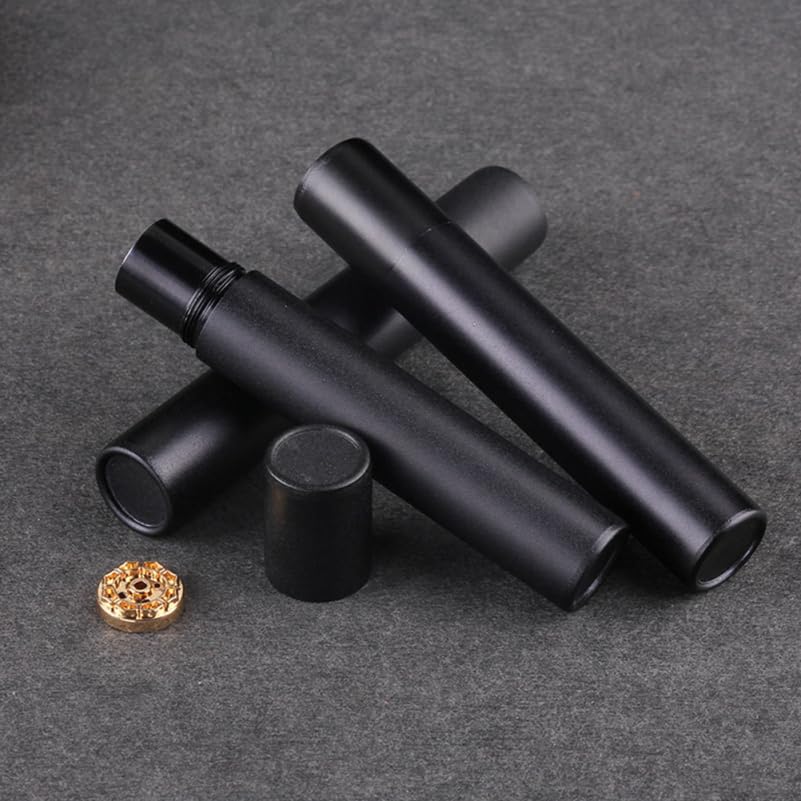 ORFOFE Räucherstäbchenhalter Aufbewahrungsröhre, Tragbare Aroma-Räucherstäbchenhalter-Box, Metallröhre für Räucherstäbchen