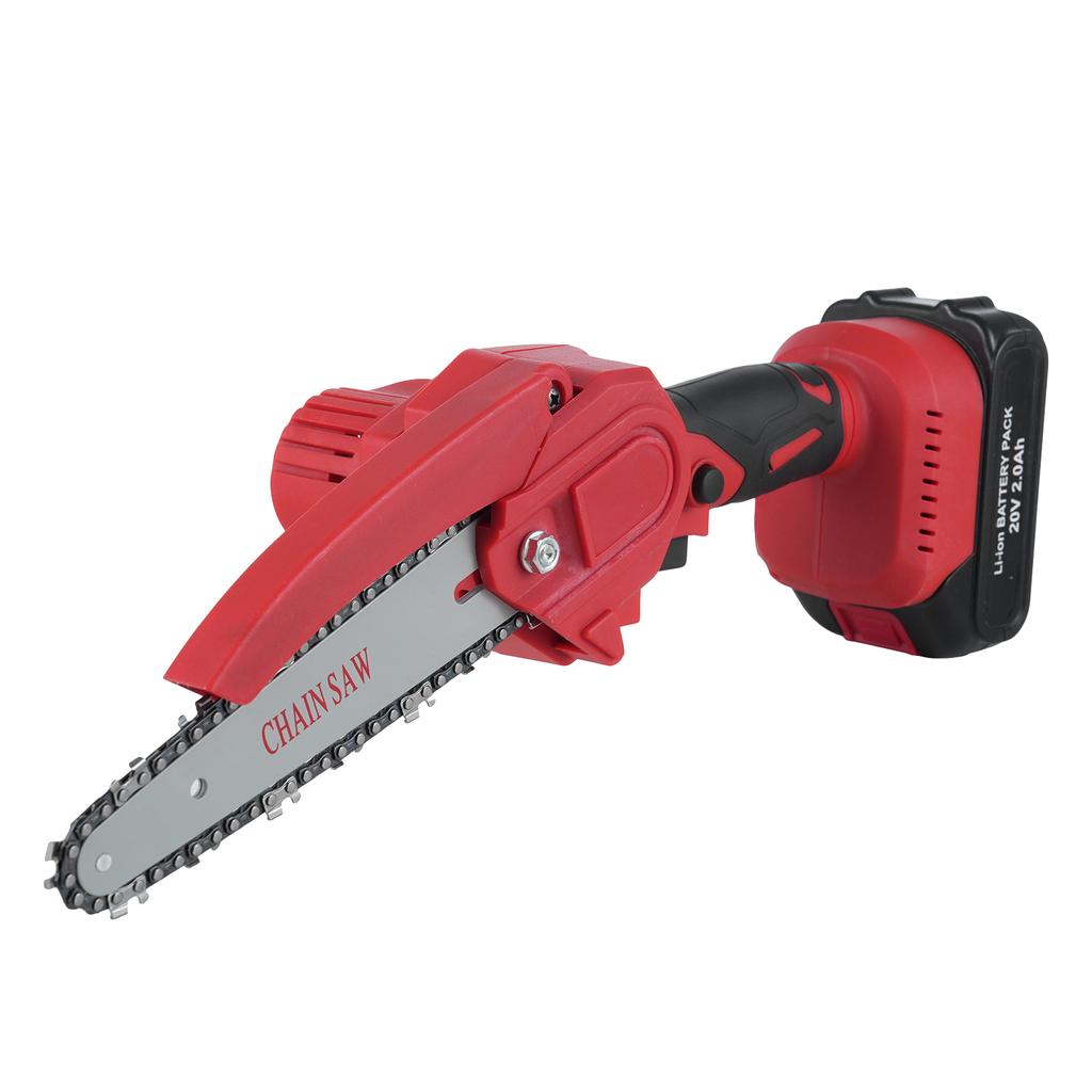 ZS2200 20V Cordless Pole Saw & Mini Chainsaw, 2in1 Electric Pole Saw with 2 Batteries and 2