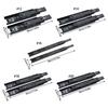 1Pair Cold Rolled Steel Drawer Slides Soft Close Drawer Track Rail Cabinet Drawer Track Slide Sliding Furniture Hardware