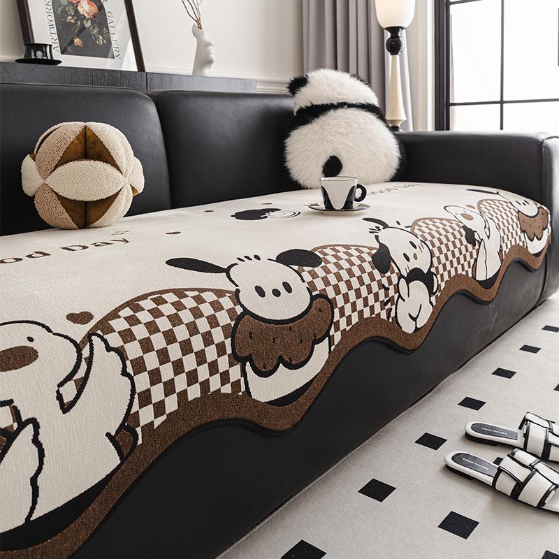 Non-Slip Thickened L Shape Sofa Cover Dirt-Resistant Standard Size Stay In Place Sofa Slipcovers Couch Cap Furniture Case