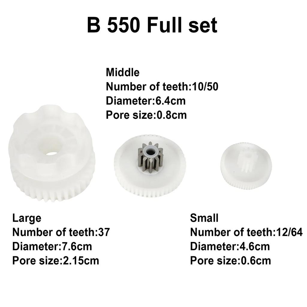 Practical Complete Gearbox B 390 Full Set Car For 390 Gearbox Gear Box Gear White A 550 Full Set B 550 Full Set 550 Gearbox Gear