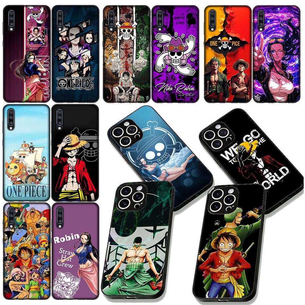One Luffy Pieces Nico Robin Roronoa Zoro for Motorola Moto G86 G14 G35 G34 G45 G55 G67 G75 G85 G24 G15 G54 G57 Power Phone Case