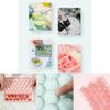 Versatile Round Ice Tray With Lid Food Grade Plastic Mold For Refreshing Drinks