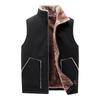 Men Casual Winter Warm Zipper Sleeveless Vest Jacket Coat Outwear Tops