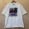 Vintage 90s Roaring To Huntsville Tyrannosaurus Graphic White Cotton T Shirt Size XL