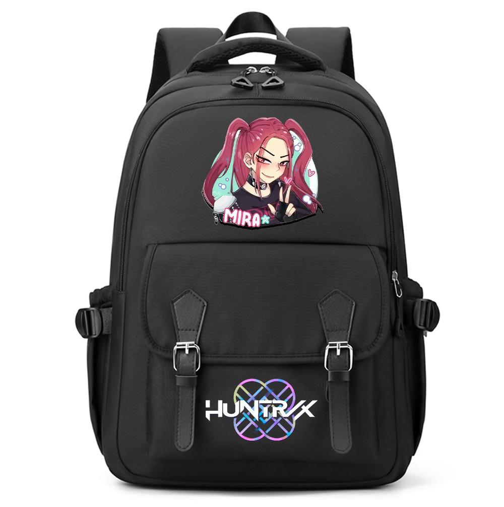 Anime Cartoon K-Pop Printed Large Capacity Backpack for Teenger Student Girl Boy Schoolbag Bookbag Women Waterproof Travel Bag Mochila Kid Gift