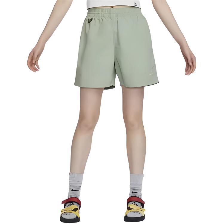 New Nike ACG Casual Shorts Women's Green DV9536-370
