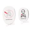 1 Pair Aed Training Device Patches First Aid Training Replacement Pads Adult Kid Training Universal Trainer