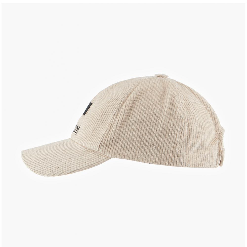 Isabelle Marant Cq001xhb A3c08j 90be Tyron Tyron Logo Embroidery Corduroy Ball Cap