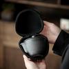 Ink Wash Black Ceramic Portable Travel Tea Set