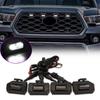 4x 12V Car Smoke Lens LED Grille Light Kit White Lamp For Toyota Tacoma 2020-21