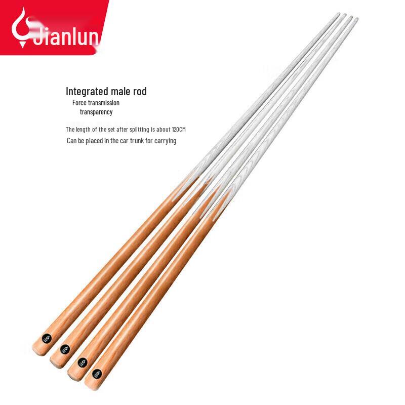 JEEANLEAN JLAB201 Ash Wood 8-Ball Pool Cue