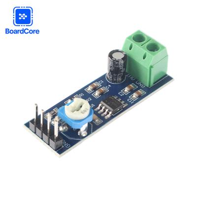 LM386 Audioverstärkermodul 200x Verstärkung, Mono-Mini-Verstärkerplatine 5V-12V für DIY-Lautsprecher, Arduino, Gitarre