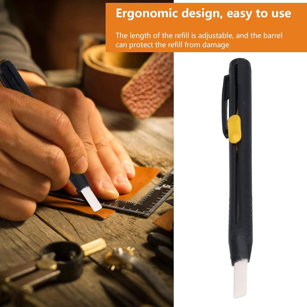 Tailors Invisible Chalk Pencil Patchwork Disappearing Fabric Marker Pens for DIY Craft Sewing Marking Chalk Sewing Accessories