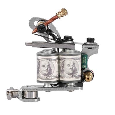 Professional Tattoo Machine Reel Film Coils Gun Frame For Shader Supply Equipment Sliver