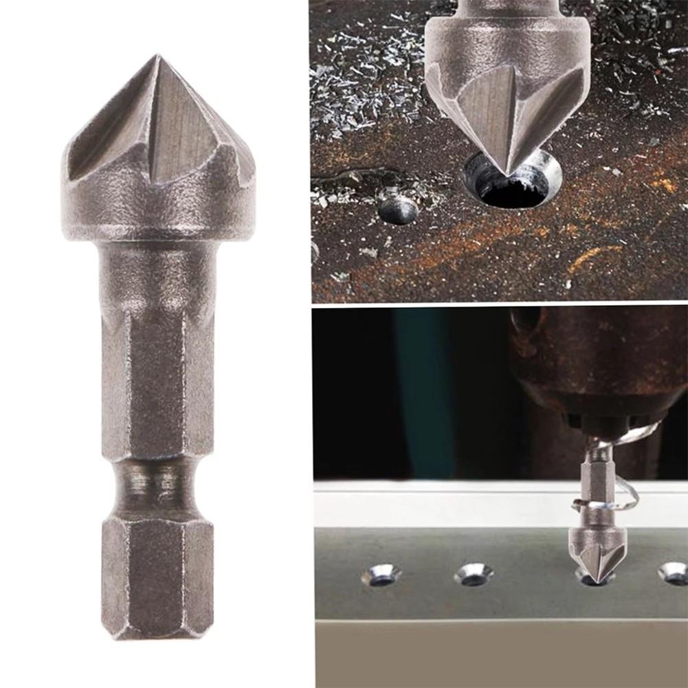 Chamfering Tool with Hex Handle for Countersinking Applications