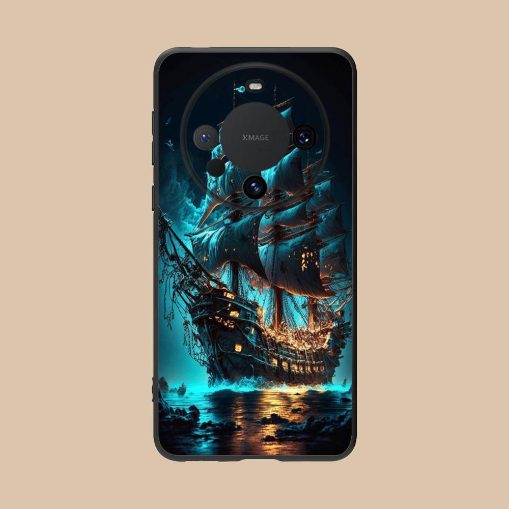 

Pirate Corsair Mobile Phone Case for Huawei Mate 60 50 40 30 20 10 Pro Plus Lite E 5G Colorful Printing Cover Luxury Smartphone Huawei Mate 10 Lite