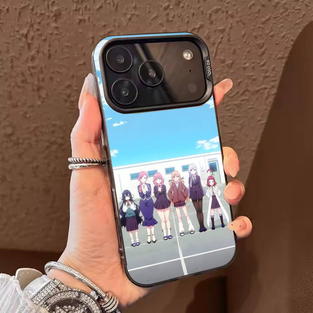 

T-The 100 Girlfriends w-Who Really Love You Phone Case For iPhone 17,16,15,14,13,12,11,Pro Max,Plus Candy Silver Cover iPhone16se4