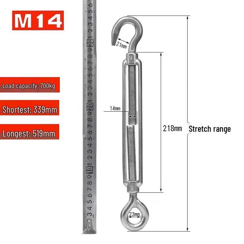 

M14 OC Type Stainless Steel Turnbuckle Tensioner