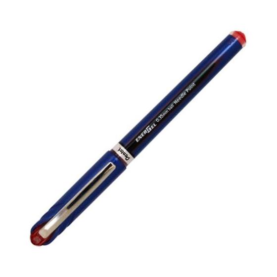 Pentel Gel Ink Ballpoint Pen Energel Euro 0.35mm Blue Axis Red Ink BLN23-B