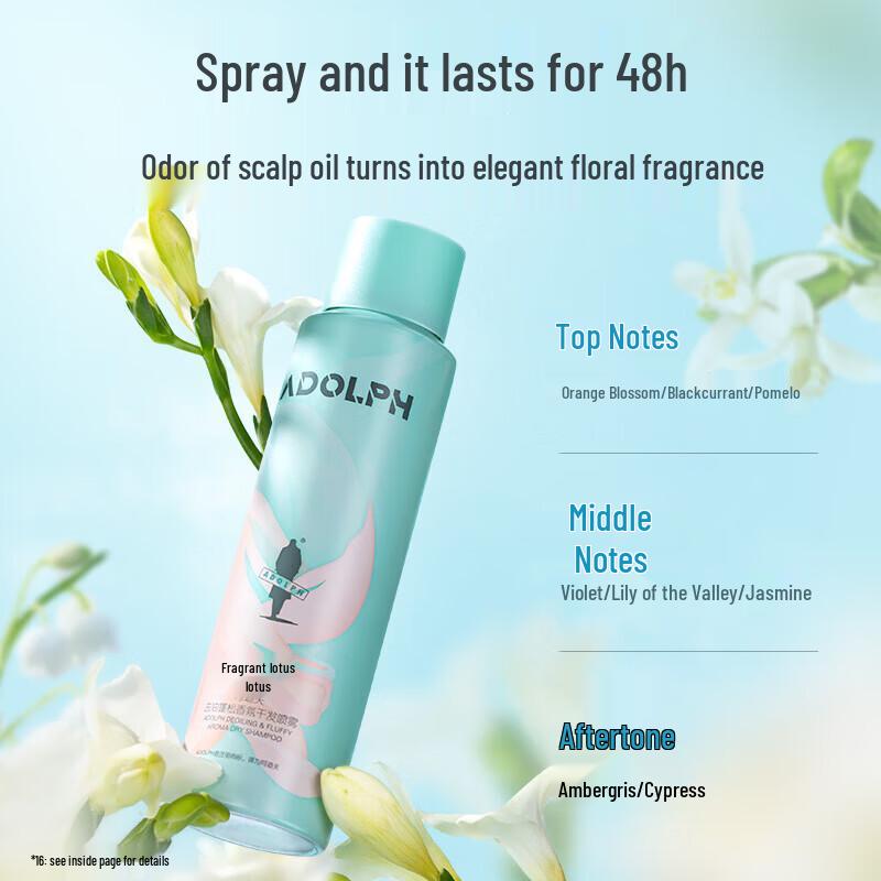 Adolph Oil Control Volumizing Dry Hair Spray