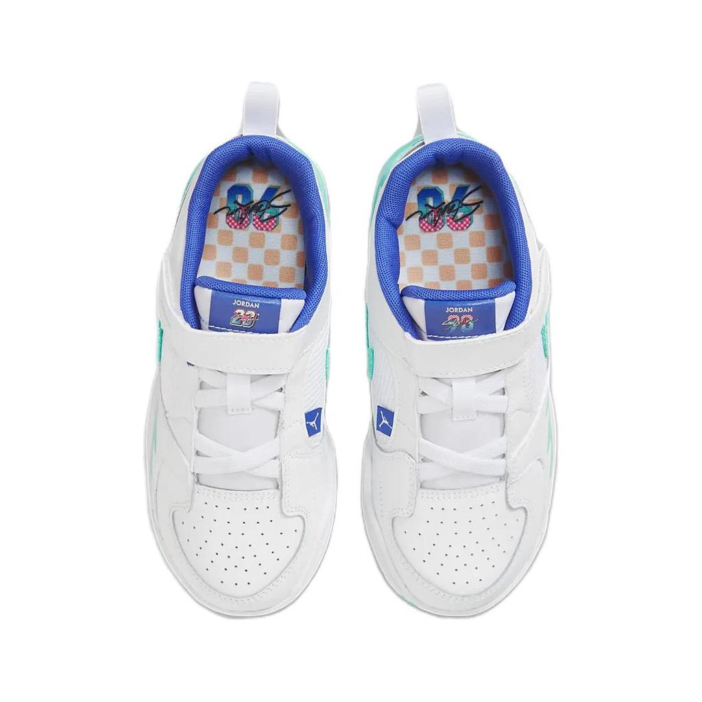 Jordan Stadium 90 Comfortable Versatile Non-Slip Support Low-Top Kids Casual Shoes Kids Sneaker White Blue HJ3518100
