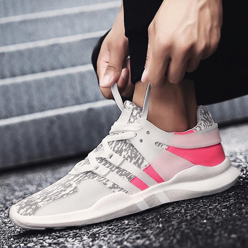 Mens Casual Sports Shoes Breathable Mesh Athletic Sneakers For Summer Running