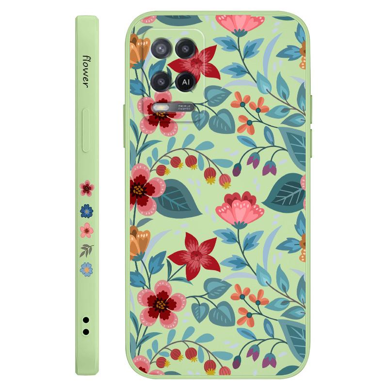 

Stretching Flowers Phone Case For OPPO A54 A74 A57 A77 A78 A96 A76 A95 A94 A83 A53 A72 A52 A9 A5 A12 A31 2020 S 4G 5G Cover A94 4G