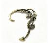 Retro Gothic Style Dragon Ear Cuff Earrings