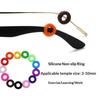 10Pcs Anti-Slip Silicone Ear Grip Glasses Eyeglasses Leg Ear Hook Stopper Bracket Fastener Accessories Temple Tip Eyewear Holder