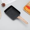 Padella Antiaderente Tamagoyaki in Pietra Maifan: Padella Multifunzionale Senza Olio, Senza Fumo per Colazione in Stile Giapponese e Uova Fritte