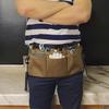 Durability Canvas Belt Tool Bag Tool Waist Bag For Gardener Technician Electrician Tool Organizers With Multiple Pockets
