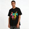 Ice Cream Drip Letter MASON67 Kids Casual Short Sleeve Tee Pure Cotton T-shirt