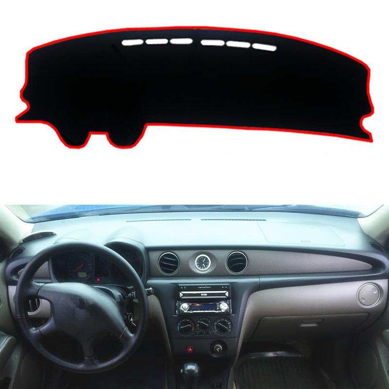

Для Mitsubishi Outlander Airtrek 2001 2002 2003 2004-2006 Накладка на панель приладів Килимок на панель приладів Захист від УФ-променів Килимок на панель приладів Сонцезахисний килимок Автомобільний стайлінг Black(Black Edge)