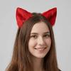 Artificial Cat Ears Headband Furry Lolita Ears Headwear Practical Hair Accessories  Adults