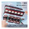 Game card case Compatible with game card Switch/Lite/OLED, magnetic opening/closing, hard shell, neat storage, scratch resistant, dust resistant,