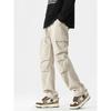 Wassup Straight-Leg Cargo Pants Loose Wide-Leg Men's 2024 New Trendy Brand Design Casual Couple Pants