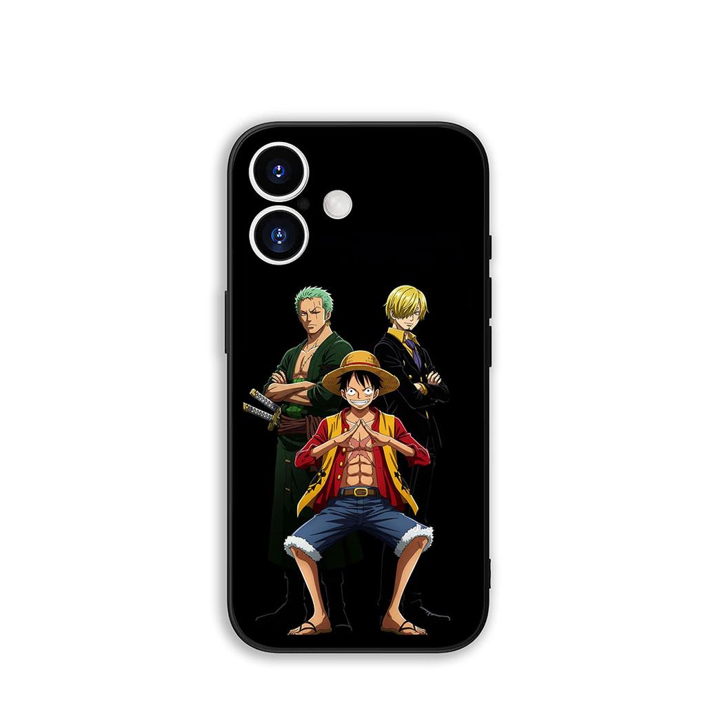 Phone Cover Roronoa Zoro Sanji Luffy One Piece for Apple iPhone 17 16 11 Pro XS Max XR 6 7 8 Plus + 16E SE 2020 Air 5 8+ Case