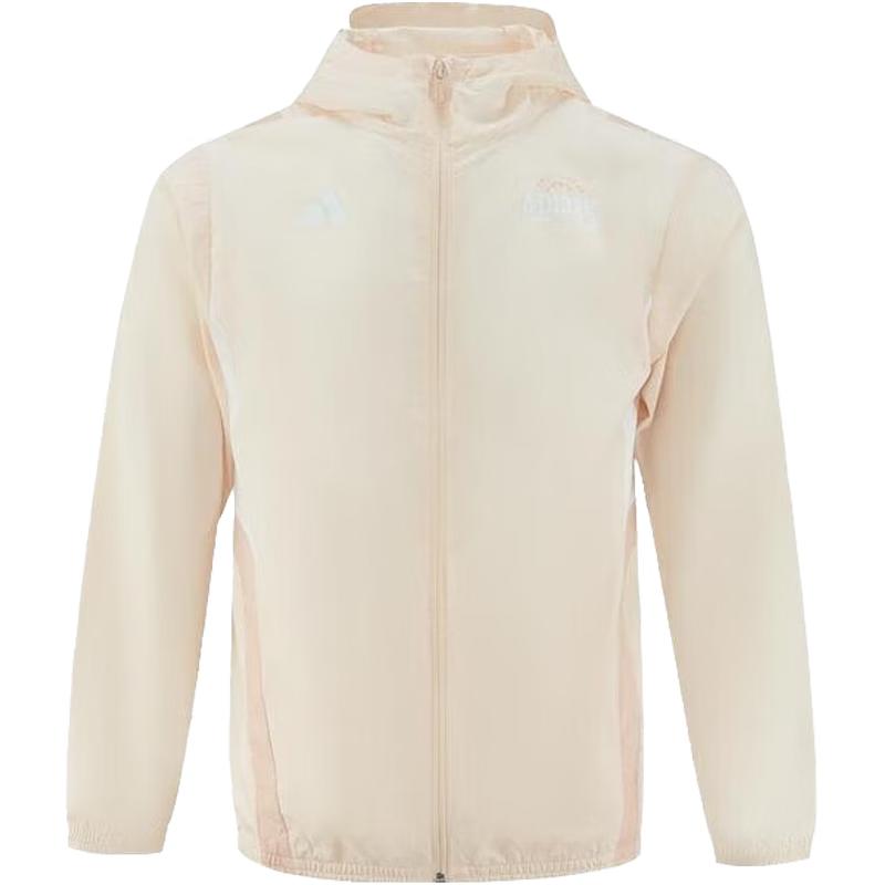 Adidas Girls 2025 Summer Lightweight Hooded Jacket KC1570 165