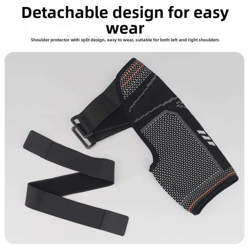 Sweat-Absorbent Compression Sleeve Adjustable Sports Shoulder Protective Men