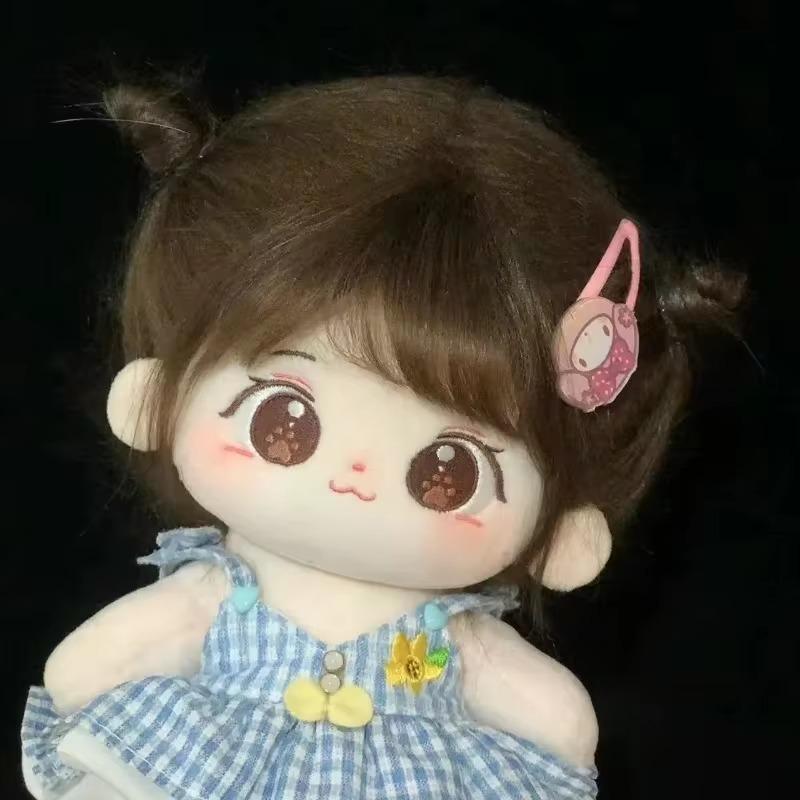 20cm Miaomiao Cotton Doll Anime Customization Figure Plush Doll Clothes Cospslay Dress Up Accessories Children Girl Toys