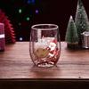 Transparent Coffee Milk Mug Tea Espresso Cup Heat-resistant Christmas Gift  Holiday Table Decor