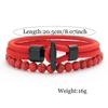 Stylish 2Pcs/Set Mens Bracelet Handcrafted Nautical Warp Rope Braslet Grade A 4mm Cord Chain Braclet Perfect Gift Him Pulseras