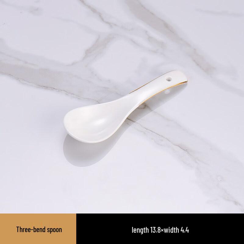 Luxury Gold Rim Ceramic Hat Bowl