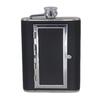 Cigarette Case 5/6oz Stainless Steel Hip Flask Wine Liquor Alcohol Drinkware