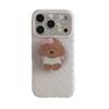 Cute Pink Polka Dot Puppy Magnetic Suction Bracket for iphone11Promax iPhone 11 Mobile Phone Case 11 Female 11
