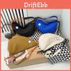 Fashionable Korean Style Shoulder Bag For Students Oxford Cloth Dumpling Shape Zipper Closure