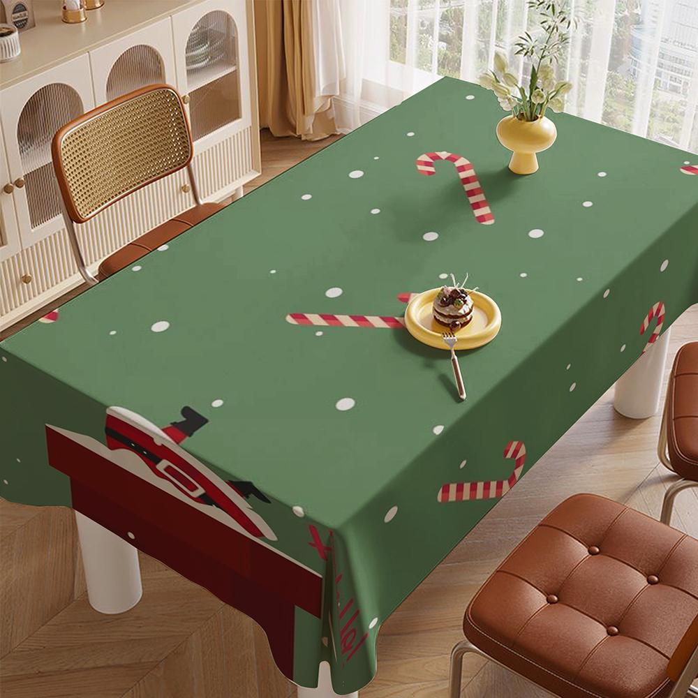 

Різдвяна декоративна скатертинакухонна скатертина для ресторанускатертина для пікніка на відкритому повітріприкраса для святкової вечірки 140x180cm