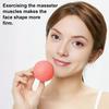 1/2/3/4/5Pcs Jaw Exerciser Double Chin Reducer Men Women Jawline Shaper Trainer Toner Portable Face Skin Tightening Sculpting Slimming Tools