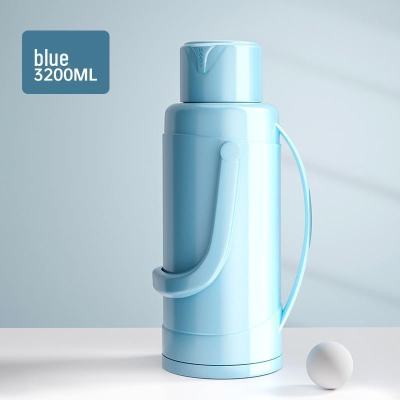 3.2L Large Capacity Thermos Flask for Dorm, Office & Home - Glass Liner